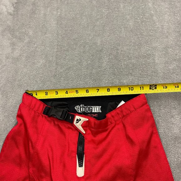 Thor Pants Mens Sz 28 MX Phase 2007 Series Red Gray Riding Motocross Racing - Picture 6 of 11